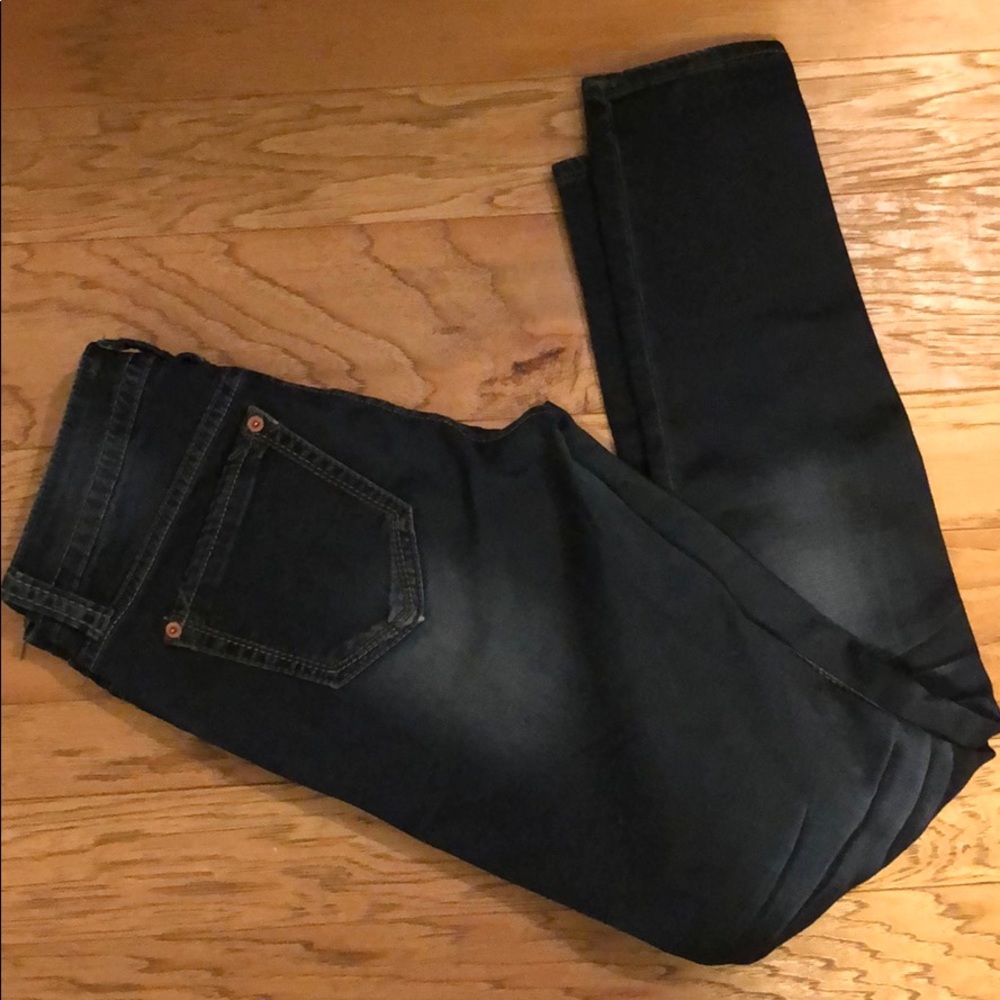 Hydraulic super skinny jean dark wash